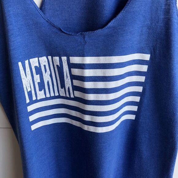 NEXT LEVEL Merica Tank Top Size XS - Picture 2 of 5
